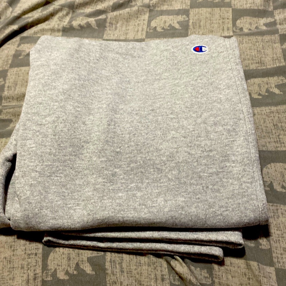 Grey. Champion pants. XL